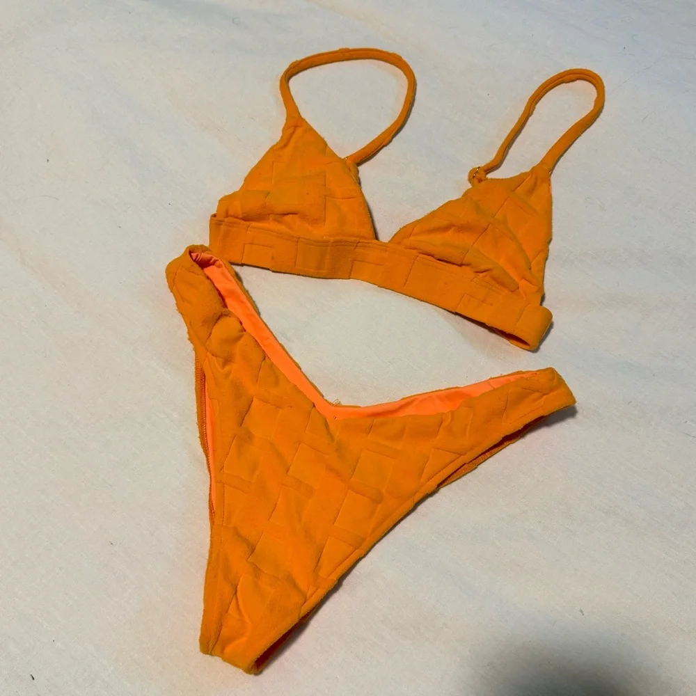 Frankie’s Bikinis S Top M Bottom